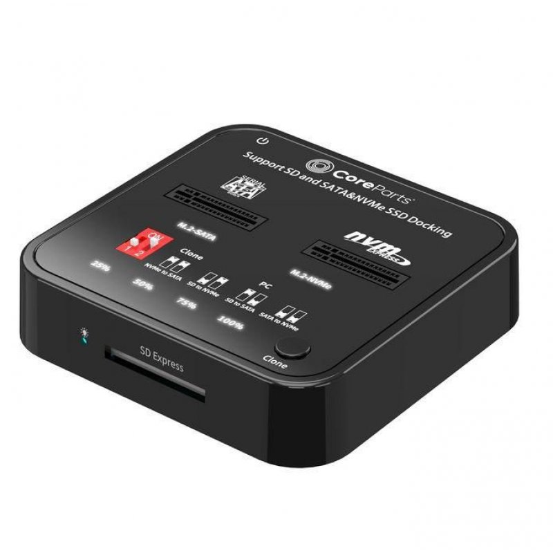 CoreParts MS-CLONER-M2-SD media duplicator Black