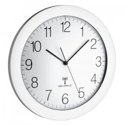 TFA-Dostmann 60.3512.02 wall/table clock Mechanical clock Circle White