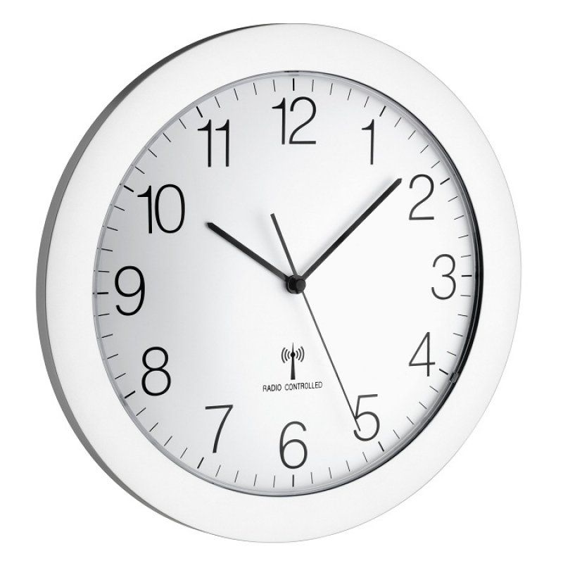 TFA-Dostmann 60.3512.02 wall/table clock Mechanical clock Circle White