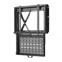 B-Tech Flat Screen Wall Mount With Pull-down AV Storage Tray (VESA 600 x 400)
