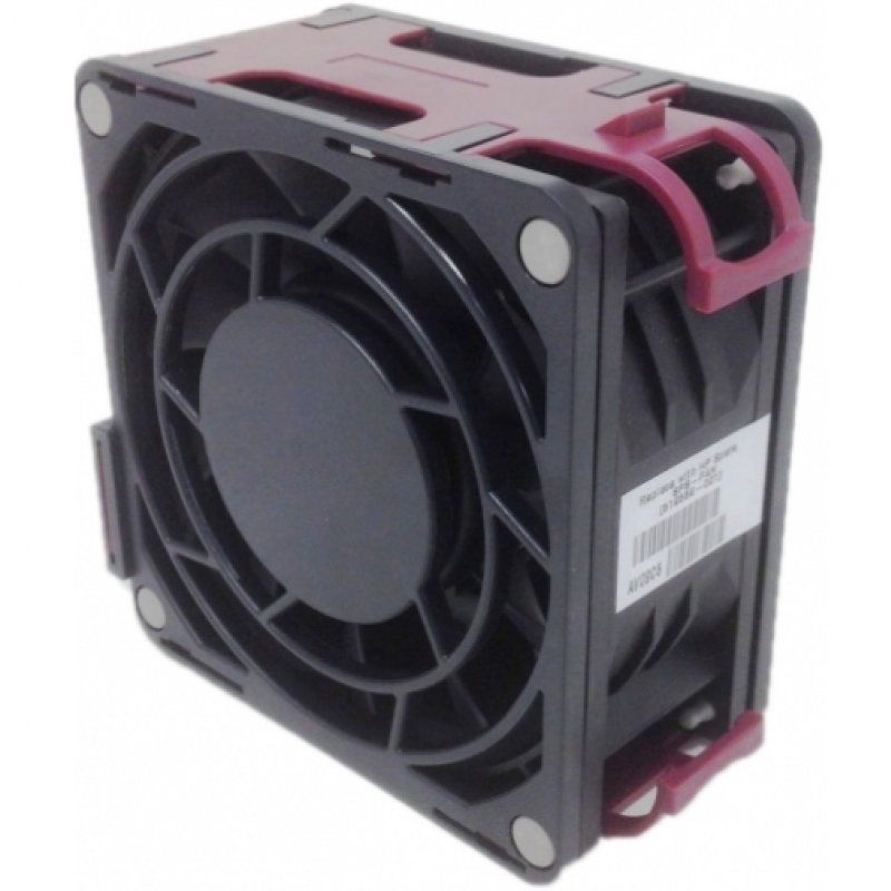 HP 591208-001 Computer case Fan 9.2 cm Black, Red