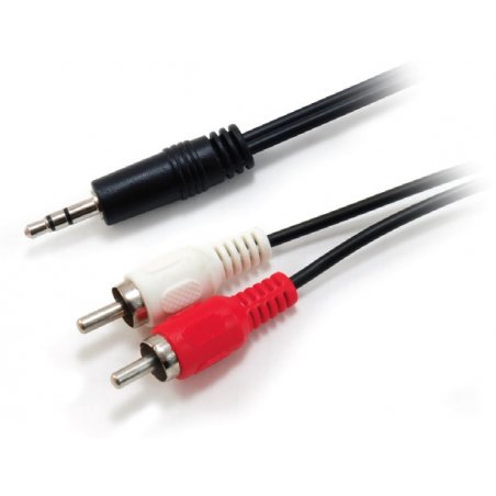 Equip 3.5mm Male to 2xRCA Male Stereo Audio Cable, 2.5m