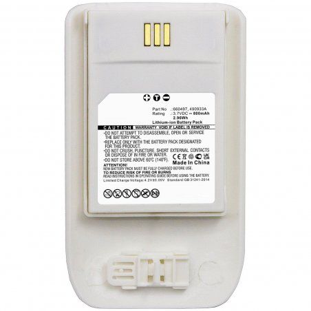 Battery 2.96Wh Li-ion 3.7V