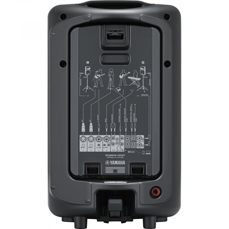 Yamaha Stagepas 400BT Freestanding Public Address (PA) system 400 W Black