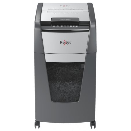 Rexel AutoFeed 225M paper shredder Micro-cut shredding 55 dB 23 cm Black, Grey