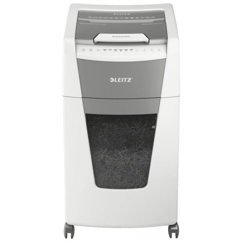 Leitz 80160000 paper shredder Micro-cut shredding 22 cm Grey, White