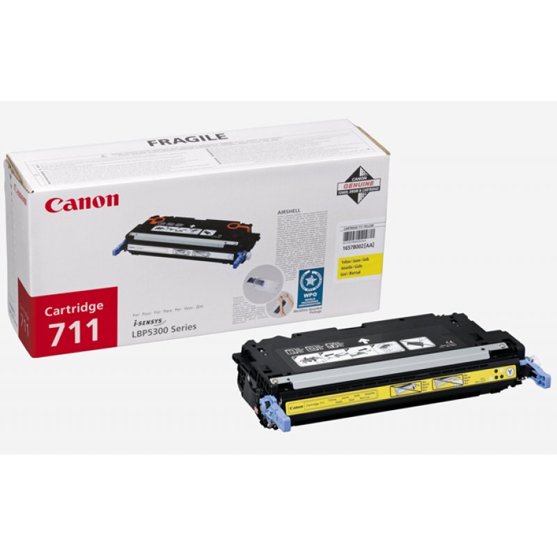 Canon 1657B002 toner cartridge 1 pc(s) Original Yellow