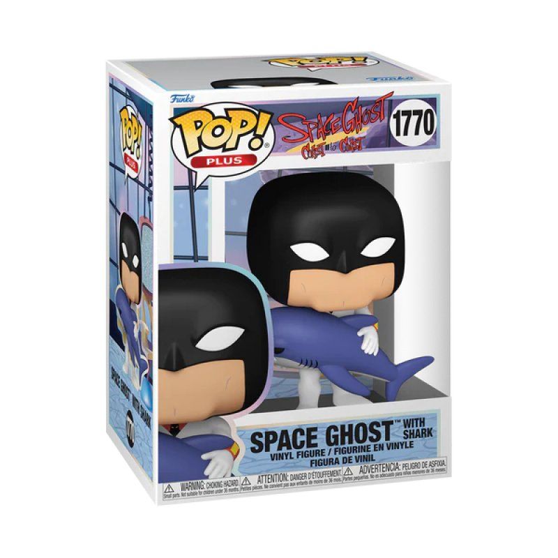 SGCTC - POP Plus Animation N° 1770 - Space Ghost avec Requin