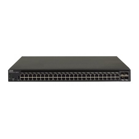 IBM RackSwitch G8052 Managed L2/L3 Gigabit Ethernet (10/100/1000) 1U Black
