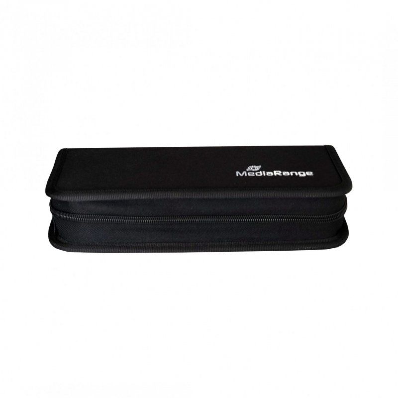 MediaRange BOX99 logement pour carte mémoire 5 cartes Nylon Noir