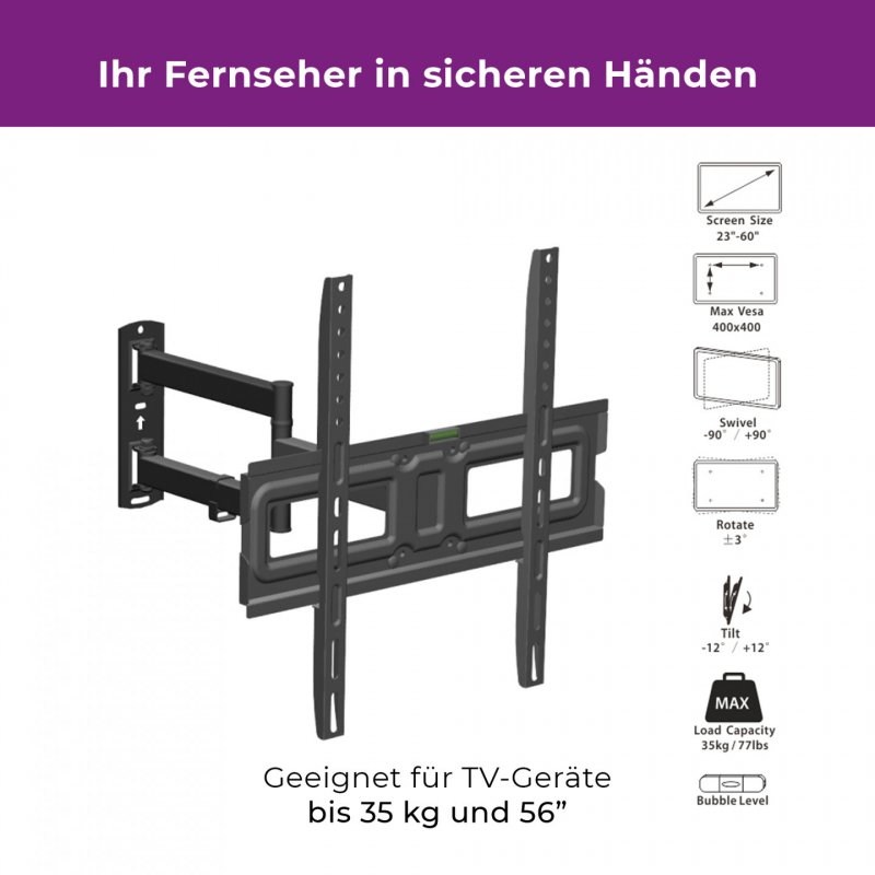 Ultron WM200 88.9 cm (35") Black