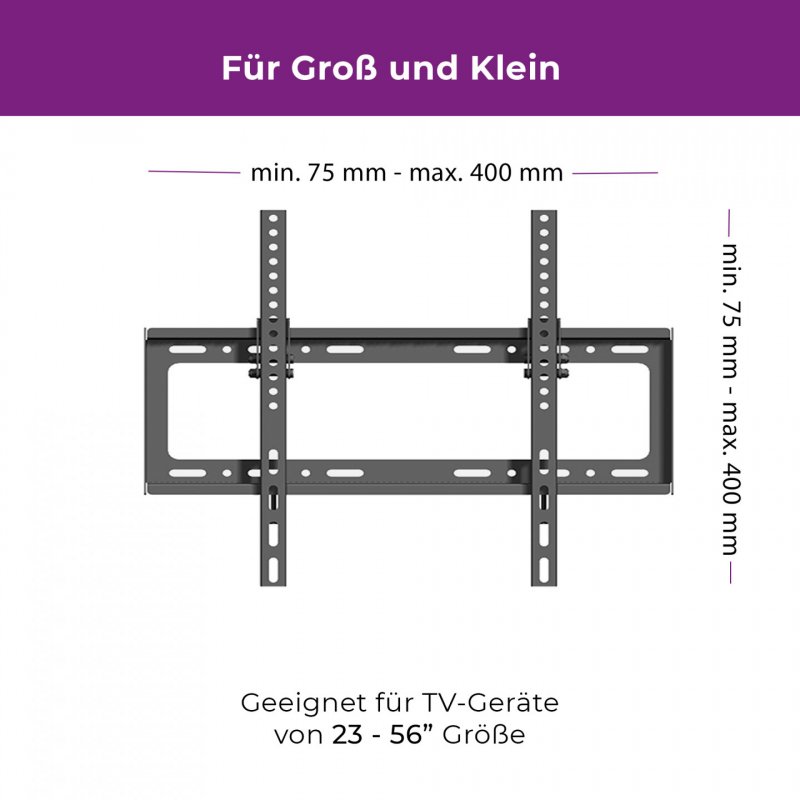 Wm100 142.2 Cm (56") Black