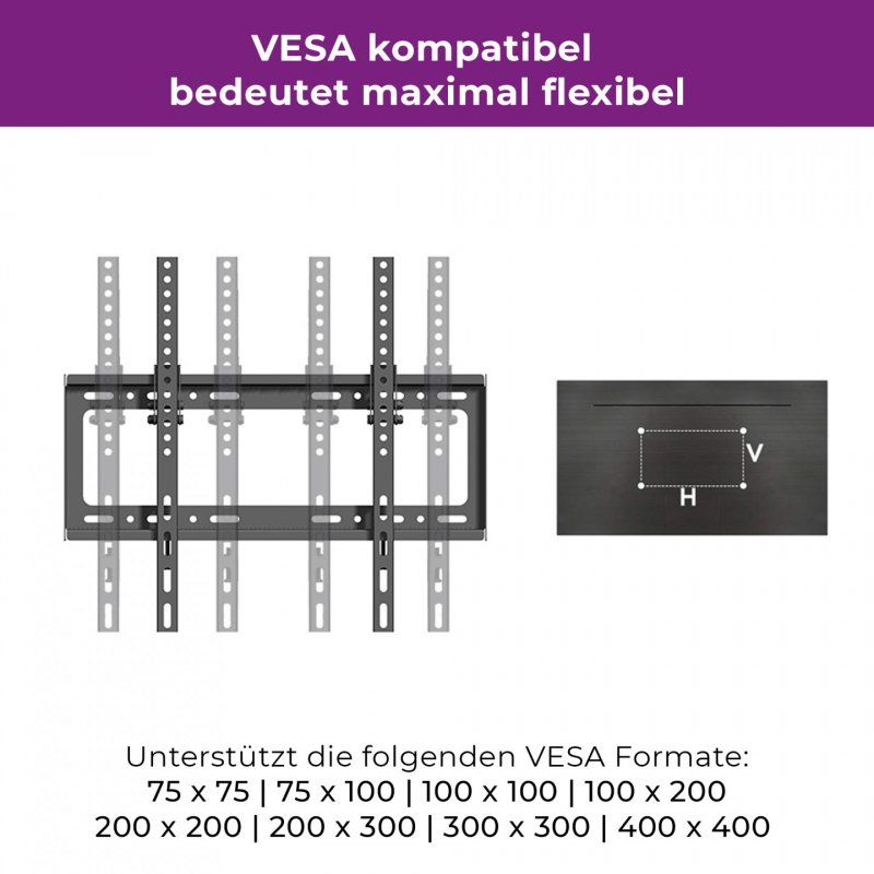 Ultron WM100 142,2 cm (56") Noir
