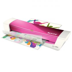 Leitz iLAM Laminator Home Office A4 Laminoir à chaud 310 mm/min Rose, Blanc