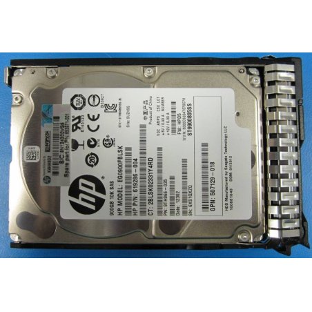 HP 900GB hot-plug dual-port SAS HDD internal hard drive 10000 RPM 2.5"