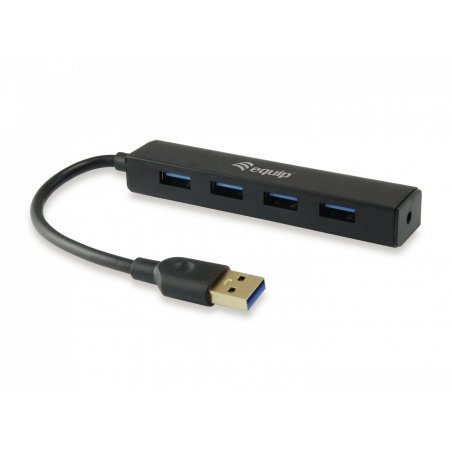Equip 128953 hub & concentrateur USB 3.2 Gen 1 (3.1 Gen 1) Type-A 5000 Mbit/s Noir