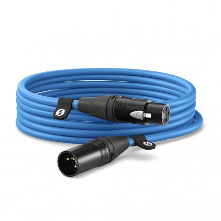 Premium XLR-Kabel XLR6M-B blue (blau, 6 Meter)
