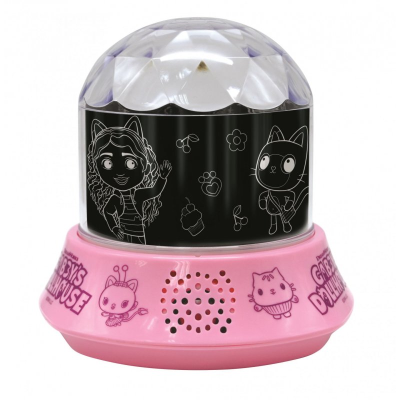Gabby's Dollhouse - Night Light Projector with Speaker (89003)