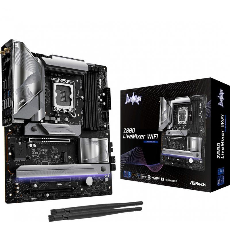 STOCK1 - ASRock Z890 LiveMixer WiFi 1851 ATX DDR5 Retail