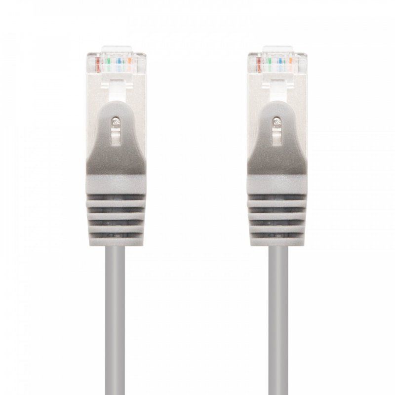 Nanocable 15m Cat6e câble de réseau Gris F/UTP (FTP)