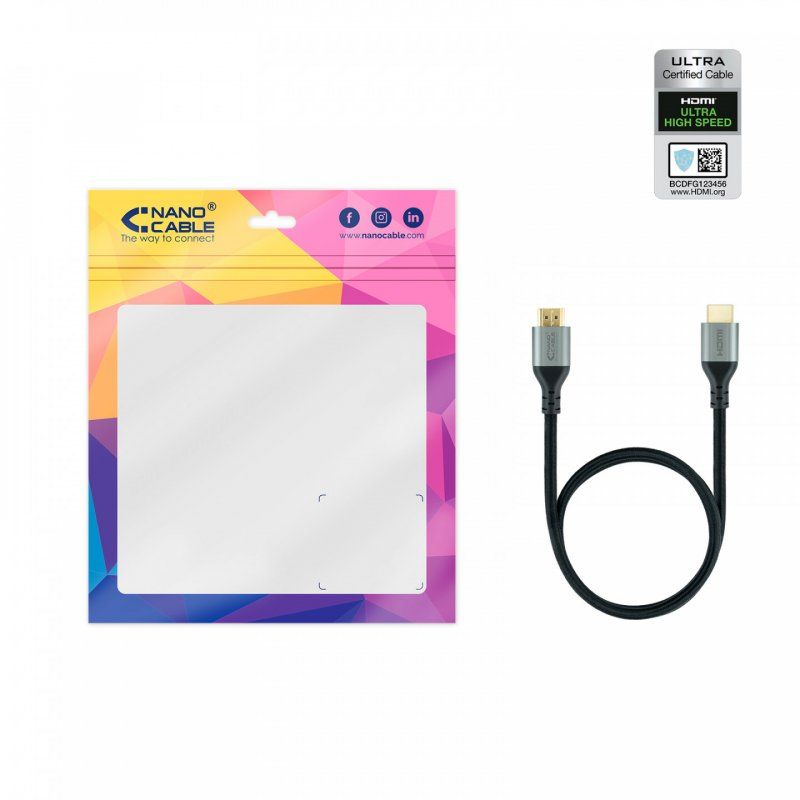 Nanocable 10.15.8103 câble HDMI 3 m HDMI Type A (Standard) Noir