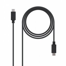 Nanocable USB 2.0, 1m USB cable USB C Black