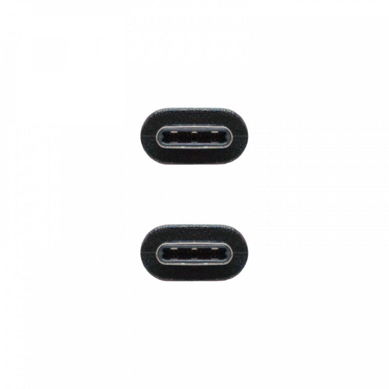 Nanocable USB 2.0, 1m câble USB USB C Noir
