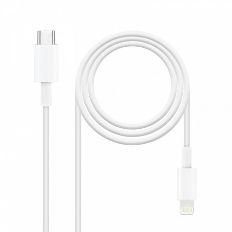 TooQ 10.10.0602 lightning cable 2 m White