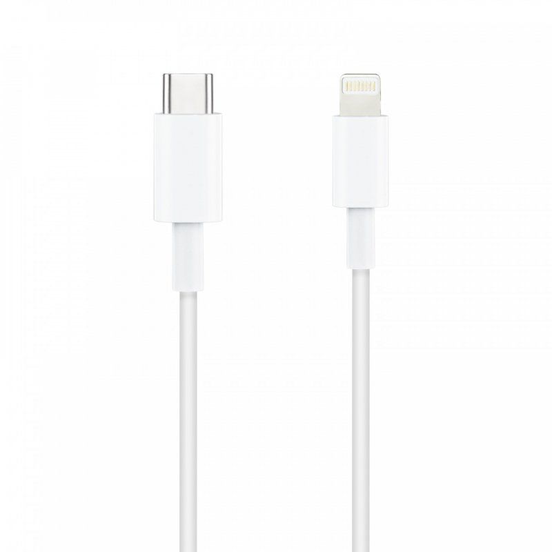 Câble Nanocable USB-C - Lightning M/M 2m (Blanc)