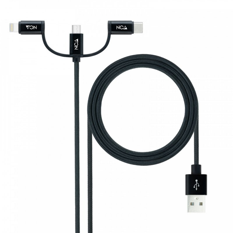 Nanocable 10.01.3200 USB cable USB 2.0 1 m USB A Micro-USB B Black
