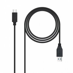 Nanocable 10.01.4002 USB cable USB 3.2 Gen 2 (3.1 Gen 2) 2 m USB C USB A Black