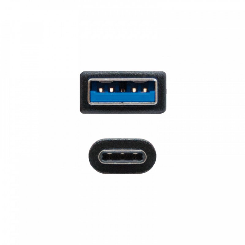 Nanocable 10.01.4002 USB cable USB 3.2 Gen 2 (3.1 Gen 2) 2 m USB C USB A Black