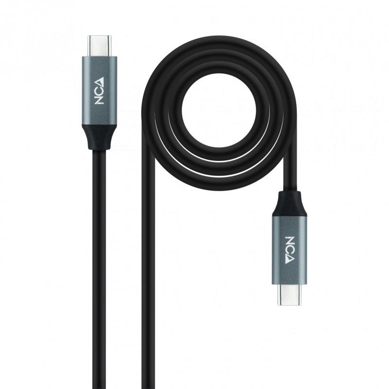 Nanocable 10.01.4302 câble USB USB4 Gen 2x2 2 m USB C Noir