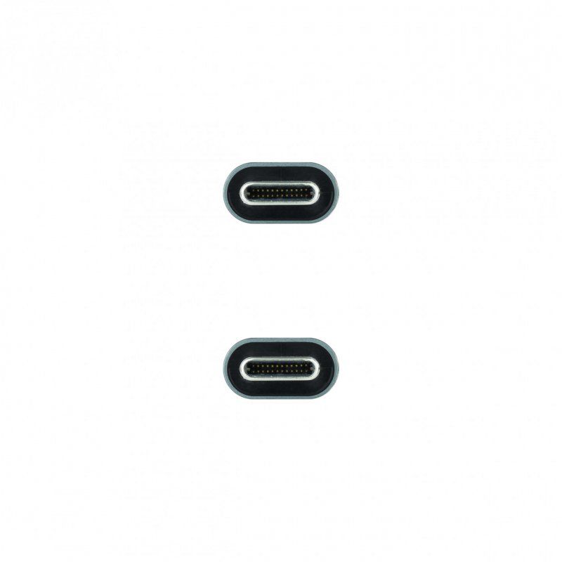 Nanocable 10.01.4302 câble USB USB4 Gen 2x2 2 m USB C Noir