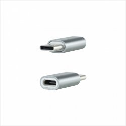 Nanocable 10.02.0011 cable gender changer USB C Micro USB Grey