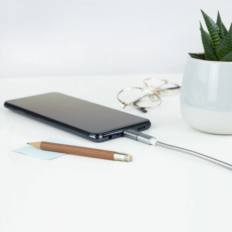 Nanocable 10.02.0011 changeur de genre de câble USB C Micro USB Gris