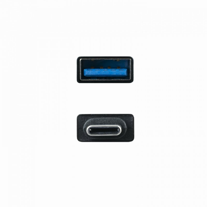 Adaptateur Nanocable USB-C/A 3.1 (Noir)