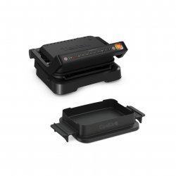 OptiGrill 4in1 GC7748 (schwarz, 2.100 Watt, mit Backschale)
