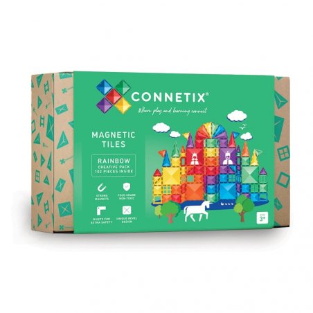 Connex - Rainbow Creative Pack 102 Pieces - (CT-R-00102-CR)