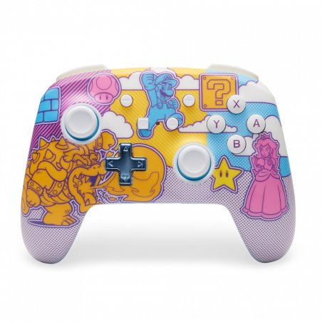 PowerA NSGP0341-01 accessoire de jeux vidéo Multicolore Bluetooth Manette de jeu Nintendo Switch