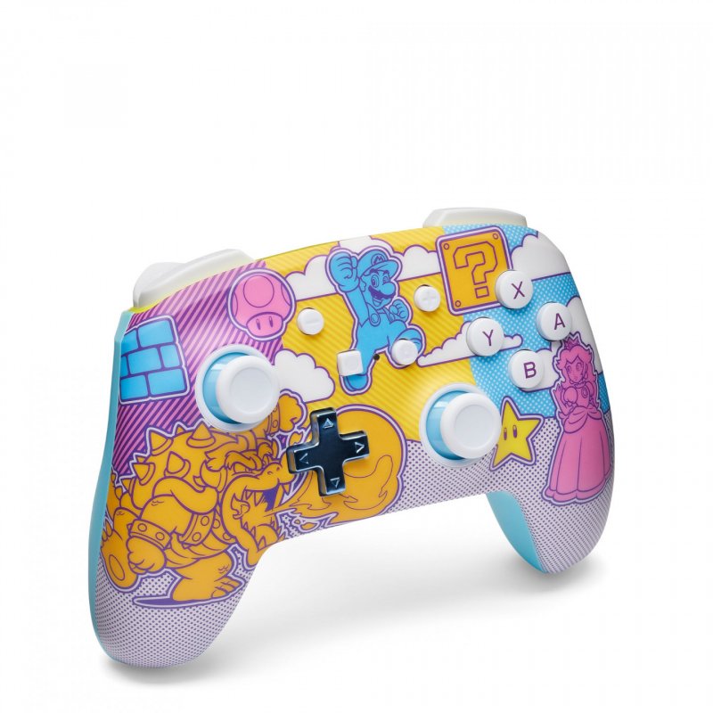 PowerA NSGP0341-01 accessoire de jeux vidéo Multicolore Bluetooth Manette de jeu Nintendo Switch