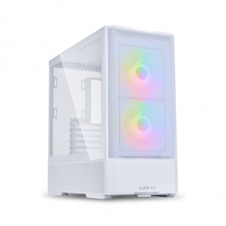 Lian Li LANCOOL 207 PC Gehäuse, Midi-Tower, ATX, Tempered Glass - weiß