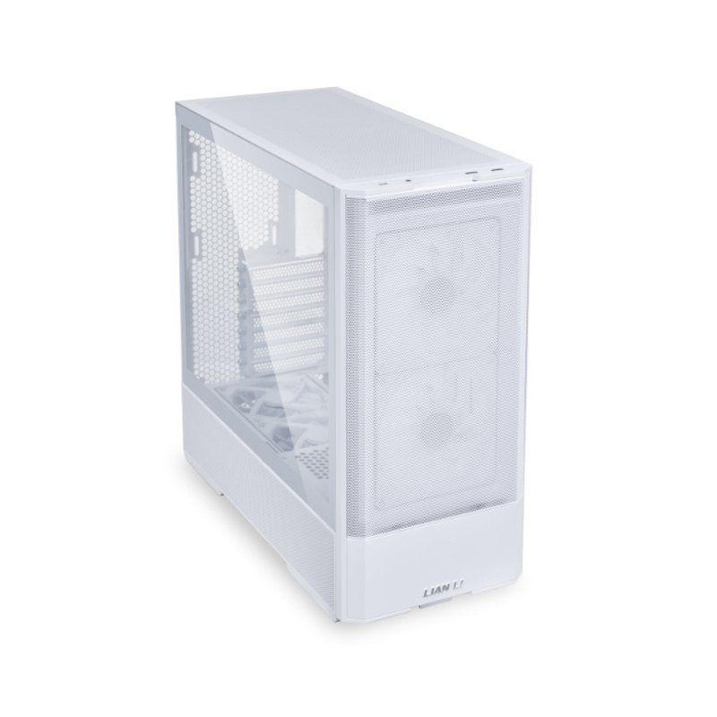 Lian Li LANCOOL 207 PC Gehäuse, Midi-Tower, ATX, Tempered Glass - weiß