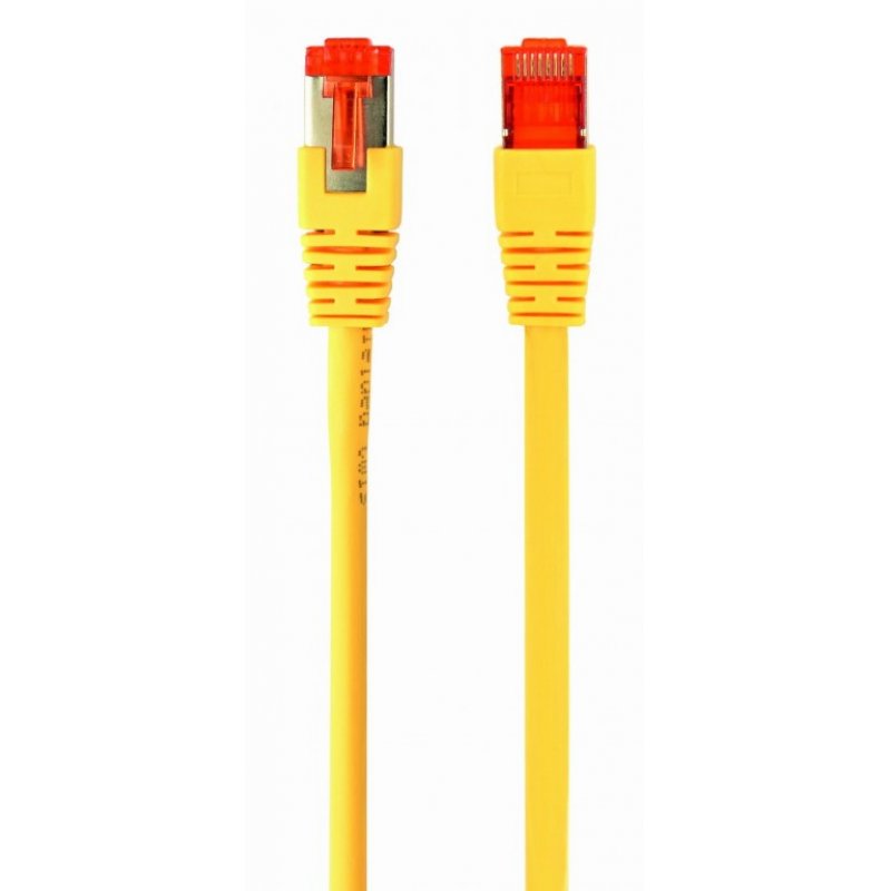 Gembird PP6A-LSZHCU-Y-5M câble de réseau Jaune Cat6a S/FTP (S-STP)
