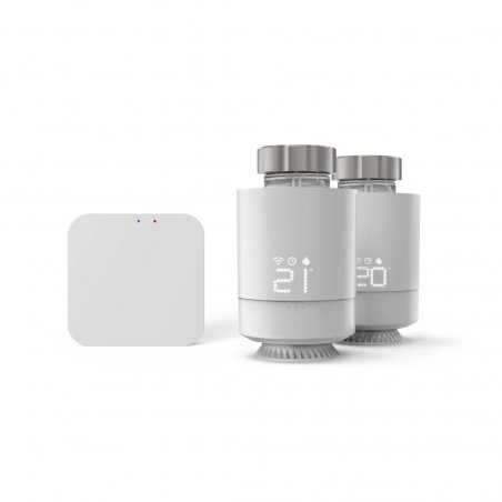 Hama Thermostats 00176662 / Smart-Thermostat mit Steuerung Double pack Blanc