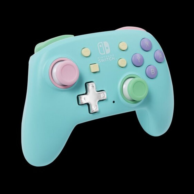PowerA NSGP0347-01 Gaming Controller Cyan, Green, Pink, Purple, Yellow Bluetooth Gamepad Analogue / Digital Nintendo