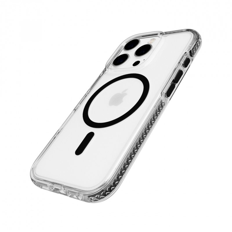 Tech21 - Evo Crystal - Cover - iPhone 16 Pro - Crystal MagSafe - Black