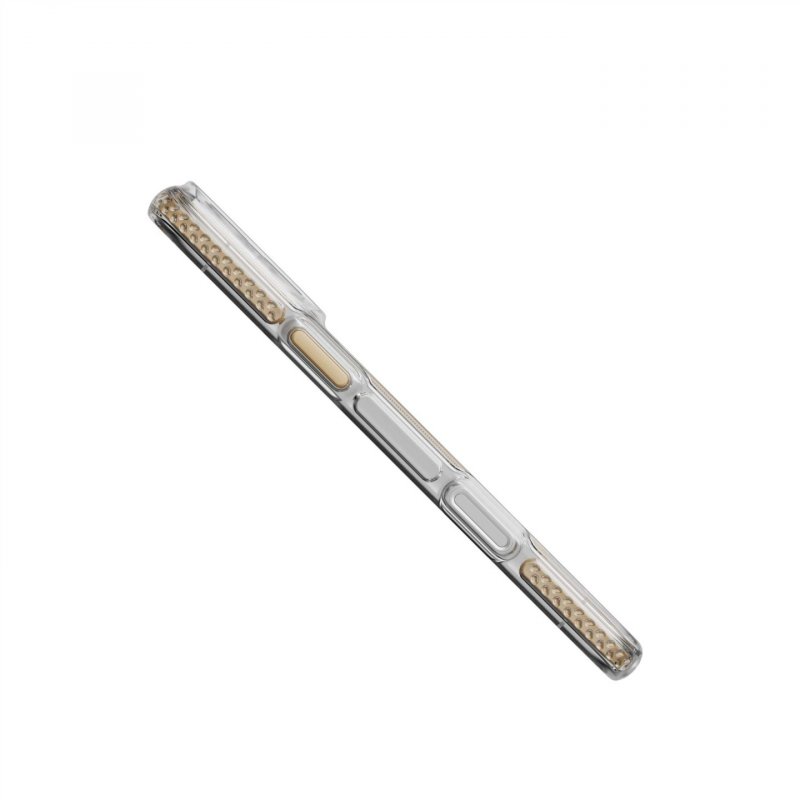 Tech21 EvoCrystal mobile phone case 17.5 cm (6.9") Cover Gold, Translucent