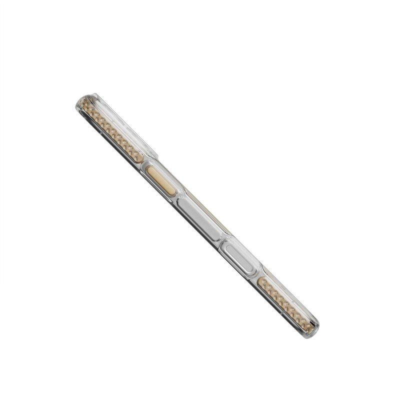 Tech21 EvoCrystal coque de protection pour téléphones portables 17 cm (6.7") Housse Or, Translucide