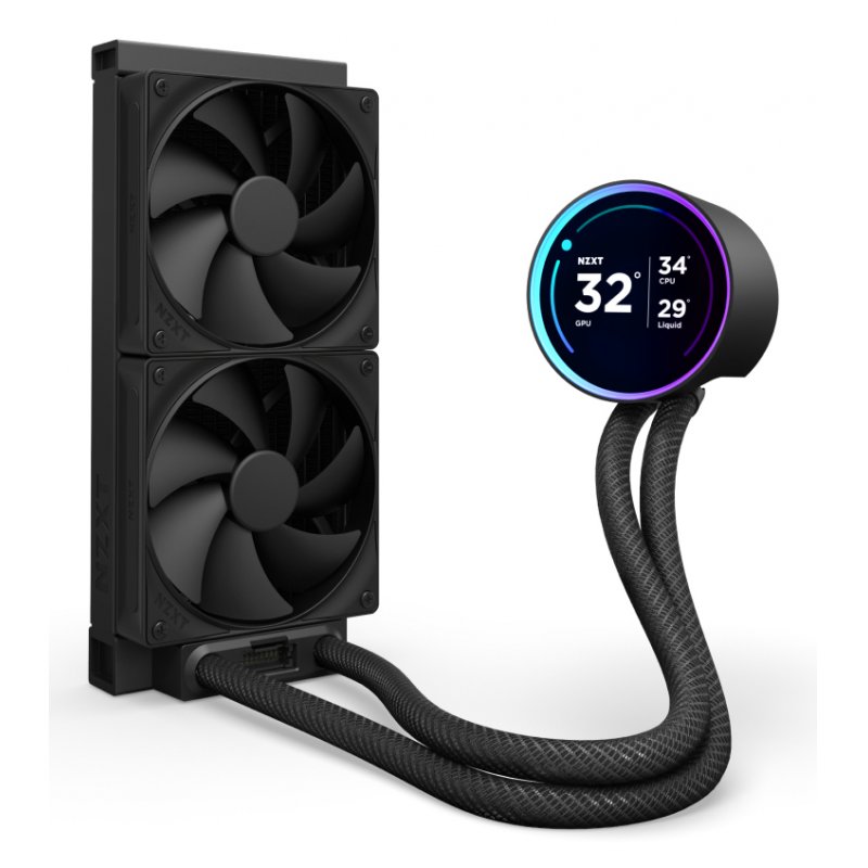 NZXT Kraken Elite 240 Processeur Refroidisseur de liquide tout-en-un 12 cm Noir 1 pièce(s)